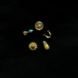 Origami Owl • Set of 5️⃣ Charms! 🦌🧭🍍🏹🌻